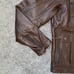 Harley-Davidson Leather Jacket Men's Large Portage Buffalo Hide Brown Biker NWT