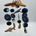 Peru Handmade Reed Hanging Wind Chimes Mobile Floating Islands Decor Souvenir