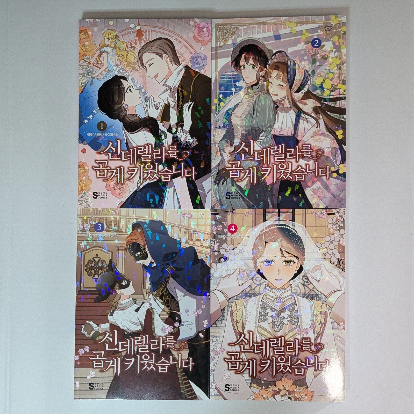 A Wicked Tale of Cinderella's Stepmom Korean Comics/WEBTOON/Manhwa Vol 1-4