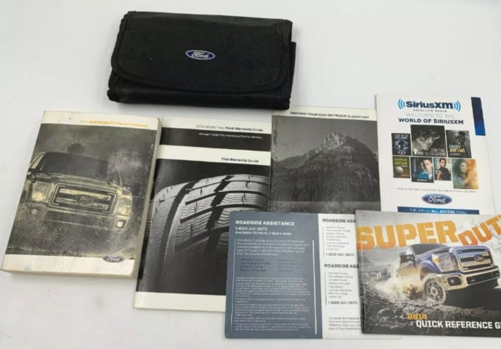 OEM 2014 FORD F350 SUPER DUTY TRUCK OWNER MANUAL