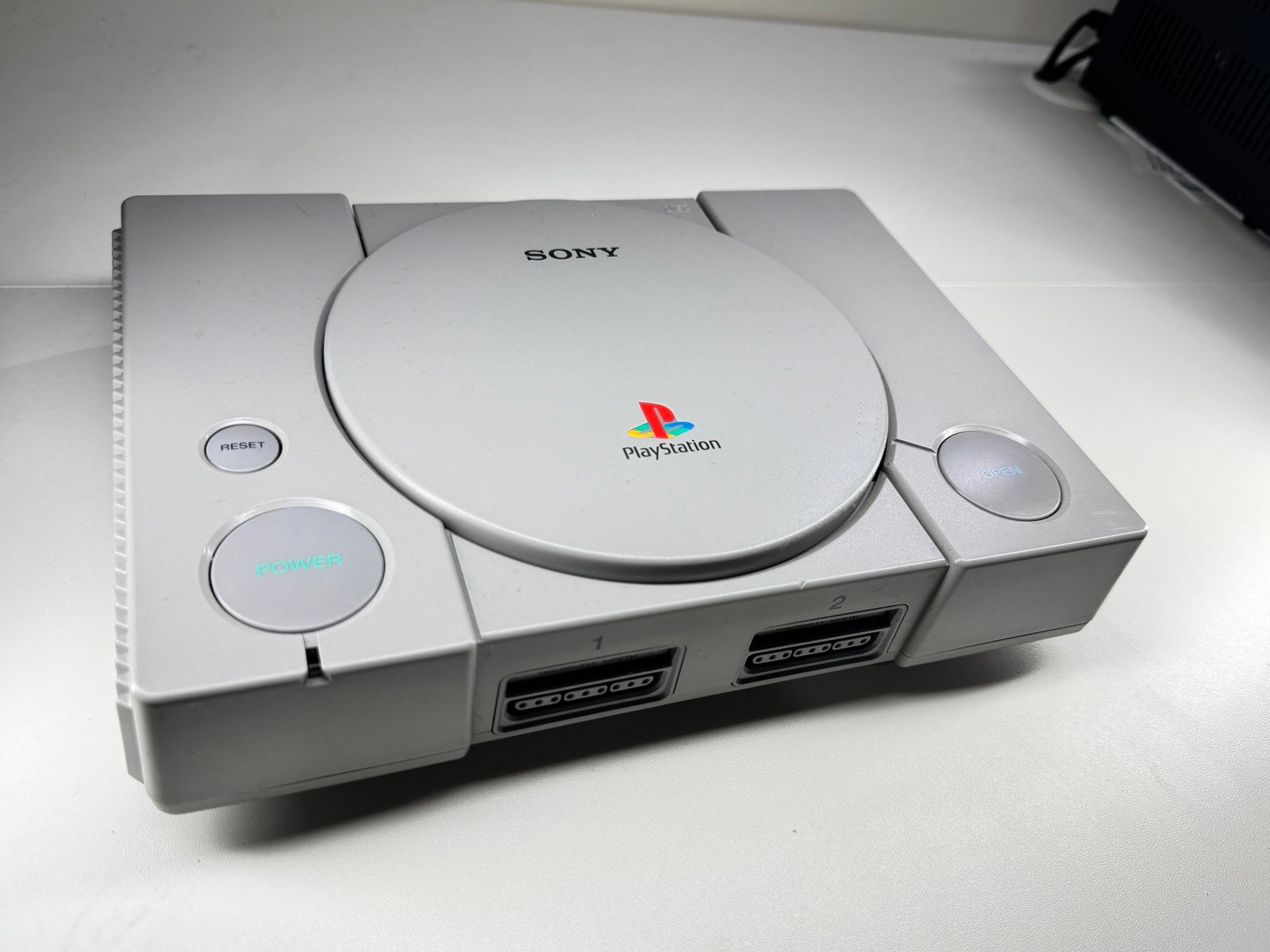 PlayStation 1 Phat - All cords, One Controller And Memory Card - Clean & Tested