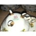 Set Of 6 Vintage Cherry China Brand Post WWII Japan Cups & Saucers w/Gold Trim