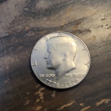 Sliver half dollar
