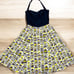Anthropologie Girls From Savoy Vintage Inspired Halter Dress Size 8
