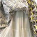 Anthropologie Girls From Savoy Vintage Inspired Halter Dress Size 8
