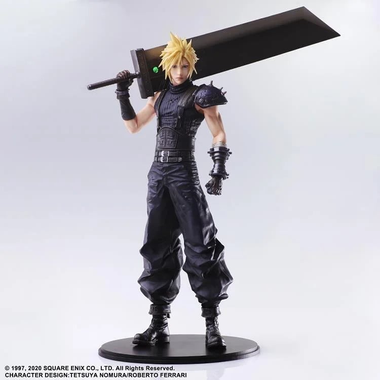 FF 7 Remake Square Enix Static Arts Cloud Strife Figure