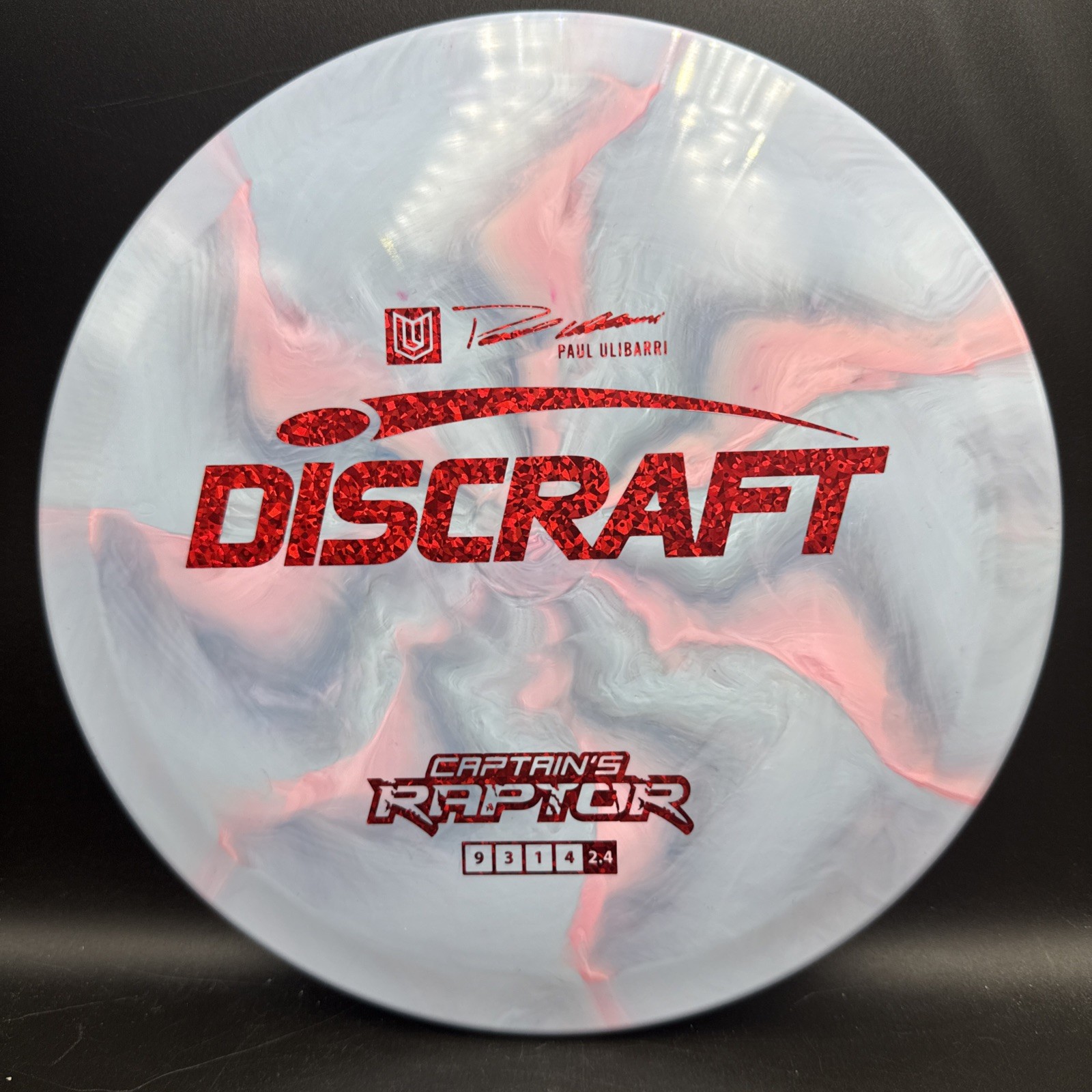 New Discraft Paul Ulibarri ESP Swirl Captain's Raptor Driver Golf Disc 170-172
