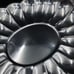 Vintage Reed And Barton Oval Holiday Silver Platters 110 & 113 Set Of 2