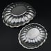 Vintage Reed And Barton Oval Holiday Silver Platters 110 & 113 Set Of 2