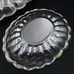 Vintage Reed And Barton Oval Holiday Silver Platters 110 & 113 Set Of 2