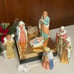 Home interiors vintage 5260 Porcelain Figurines Christmas Nativity Set