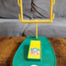 Lot of 26 Vintage 1973 NFL Mini Gumball Football Helmets with NFL Goal Post