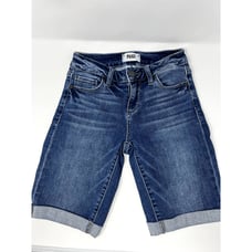 Paige Jax Knee Denim Shorts size 25