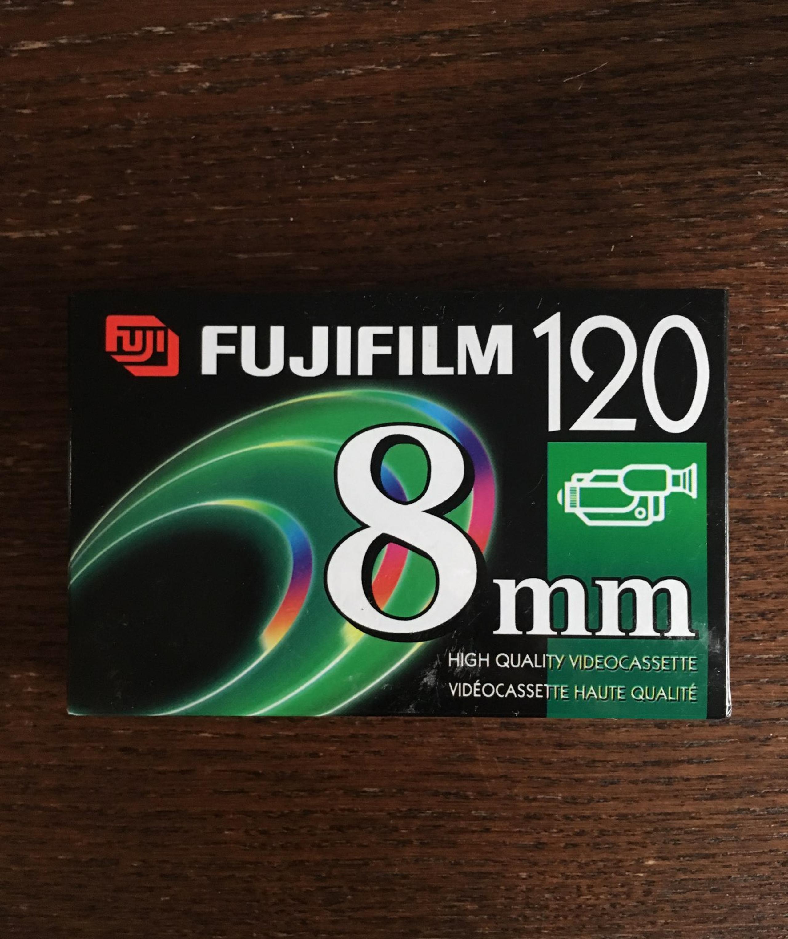 Fujifilm 8mm video tape p6-120