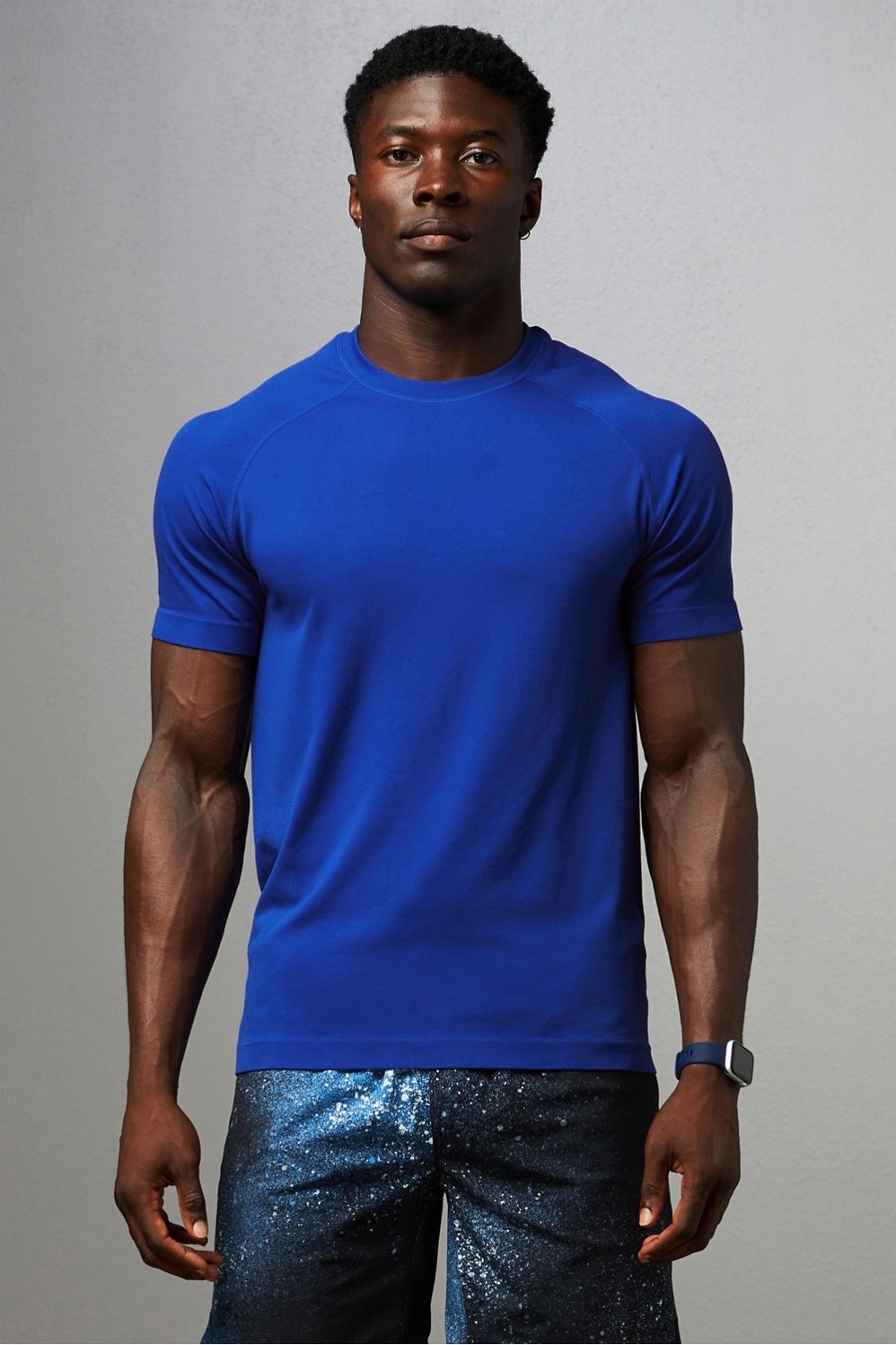 Fabletics - The Training Day Tee - French Blue - XL