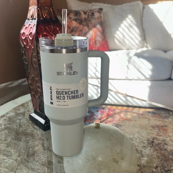 Stanley 40 oz Limited Edition Stainless Steel by Hearth & Hand with Magnolia