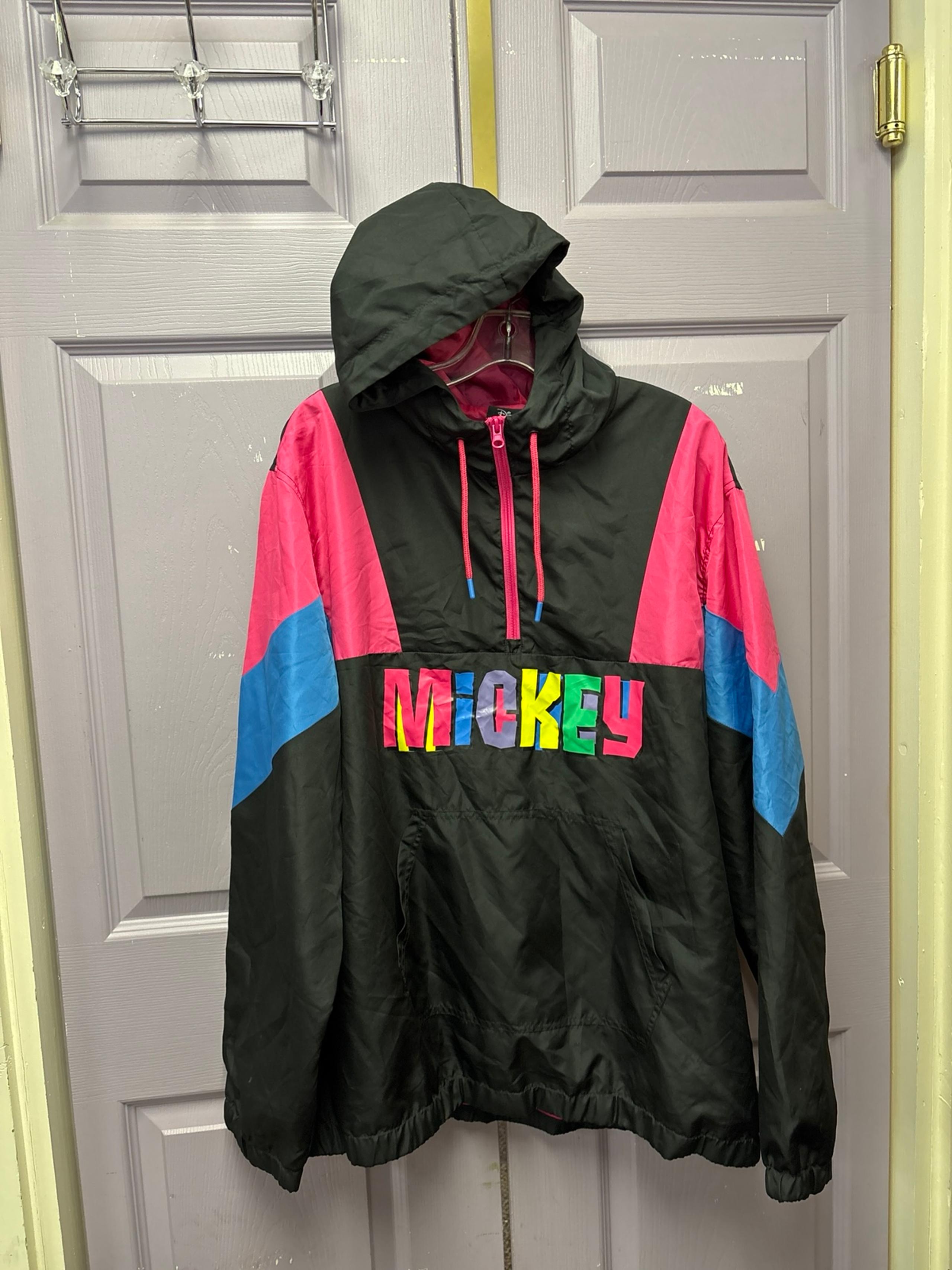 Disney cool 90's colorful Windbreaker size XL men's
