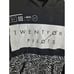 Hotcial Men's Black TWENTY ØNE PILØTS Pullover Hooded Sweatshirt Size S
