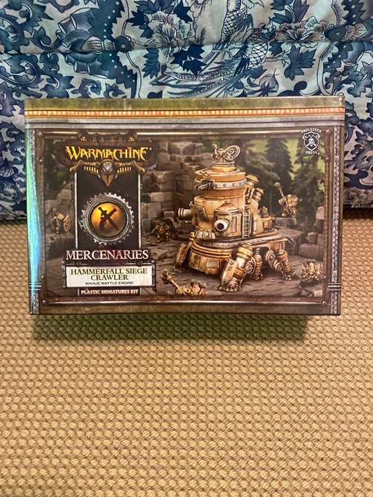 Warmachine Mercenaries Hammerfall Siege Crawler