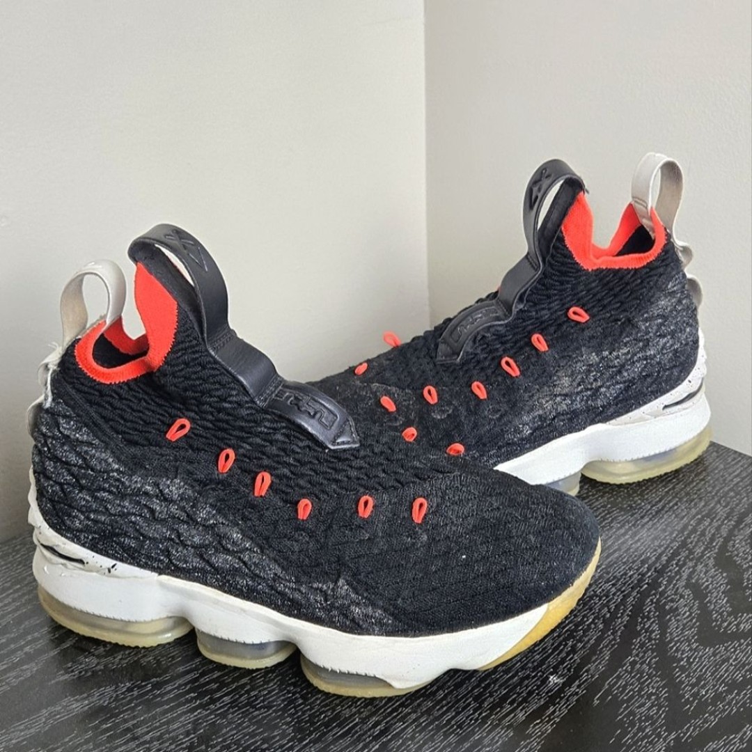 Youth Boy's Nike Lebron 15 Graffiti Flyknit Basketball Shoes, Size 7