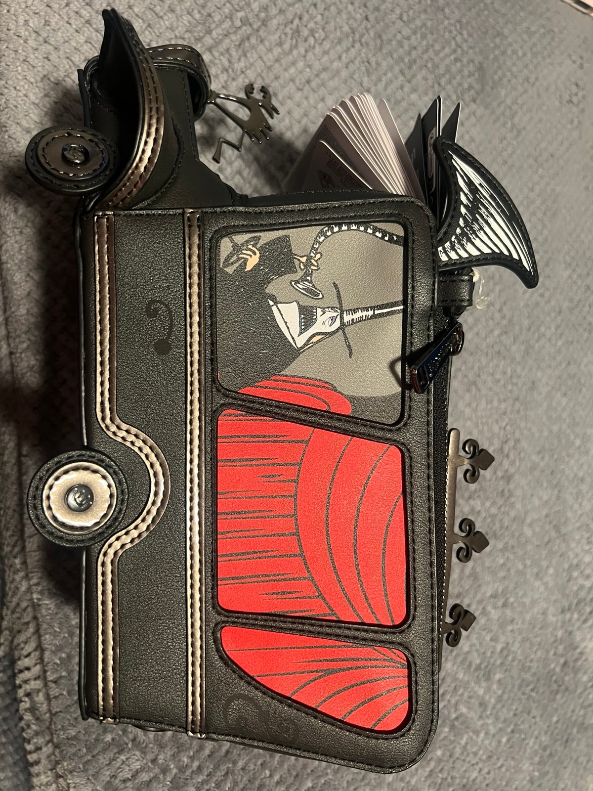 Loungefly Disney Nightmare Before Christmas Mayor Car Figural Crossbody Bag