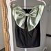 Anthropologie Eva Franco Bow-Tie Mini Dress 0 petite