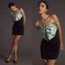 Anthropologie Eva Franco Bow-Tie Mini Dress 0 petite