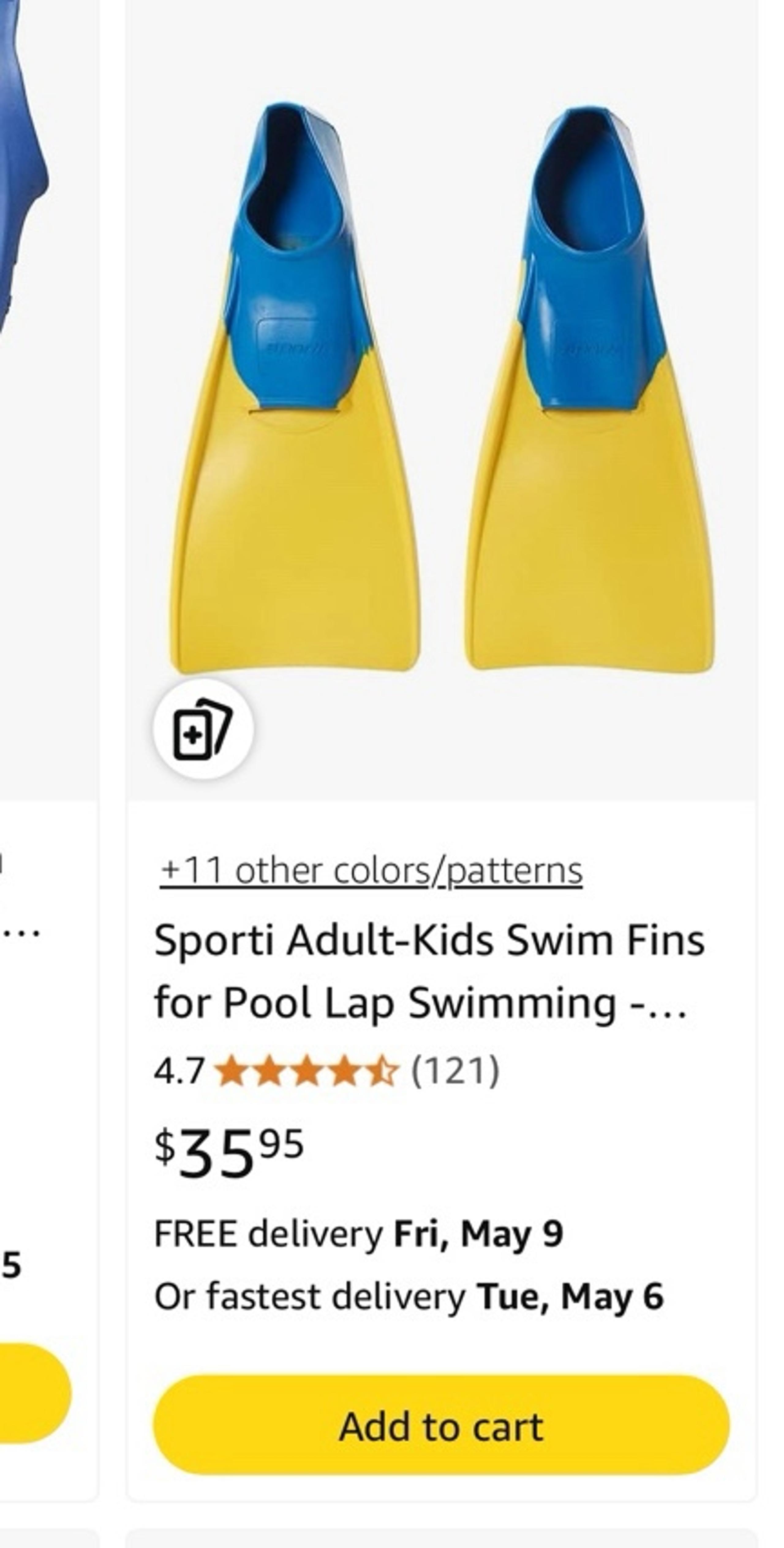 Swimming fins