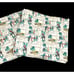 Margaritaville Quilted Pocket Valances Parrots Bamboo Tropical Palm Trees Beachy