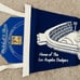 Los Angeles Dodgers Blue Mitchell & Ness blue pennant mlb
