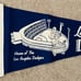 Los Angeles Dodgers Blue Mitchell & Ness blue pennant mlb