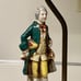 Mid Century Antique Occupied Japan MORIYAMA Porcelain Figurine Brass Lamp