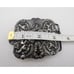 Vintage 1974 Bergamot Brass works Western Belt Buckle Silver Horse