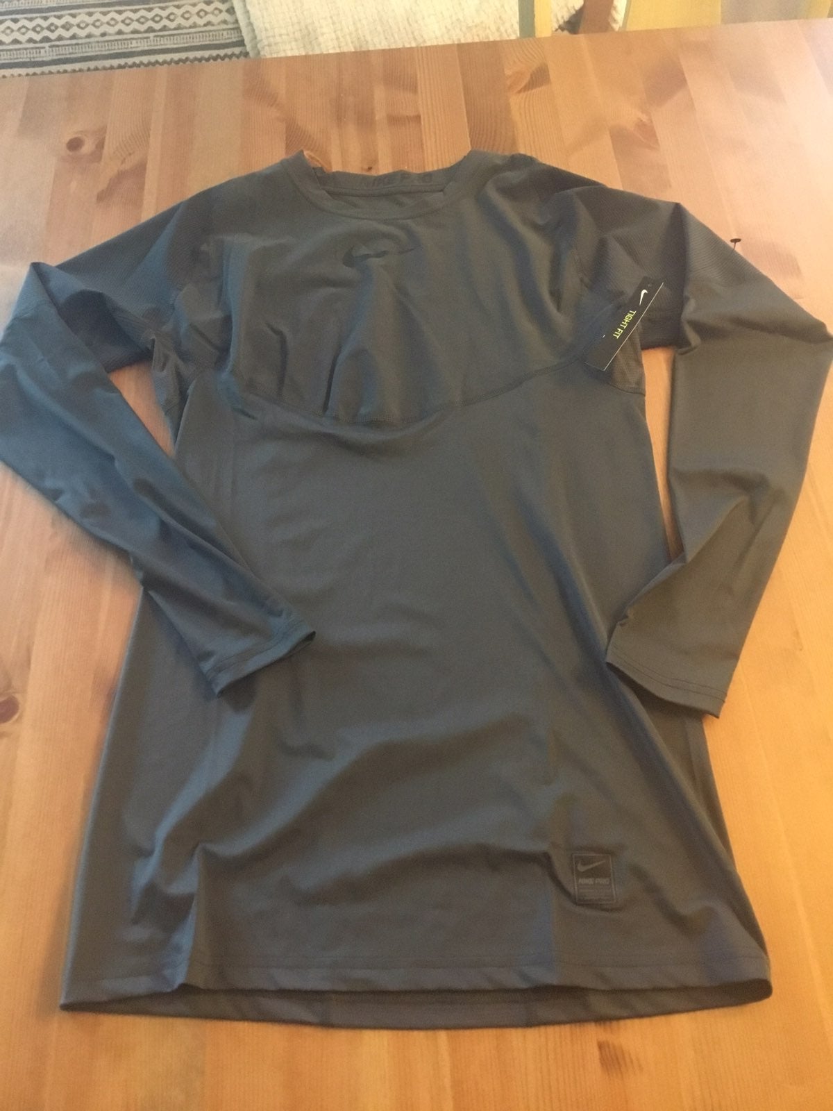 NWT mens XL Nike pro hypercompression LS shirt top