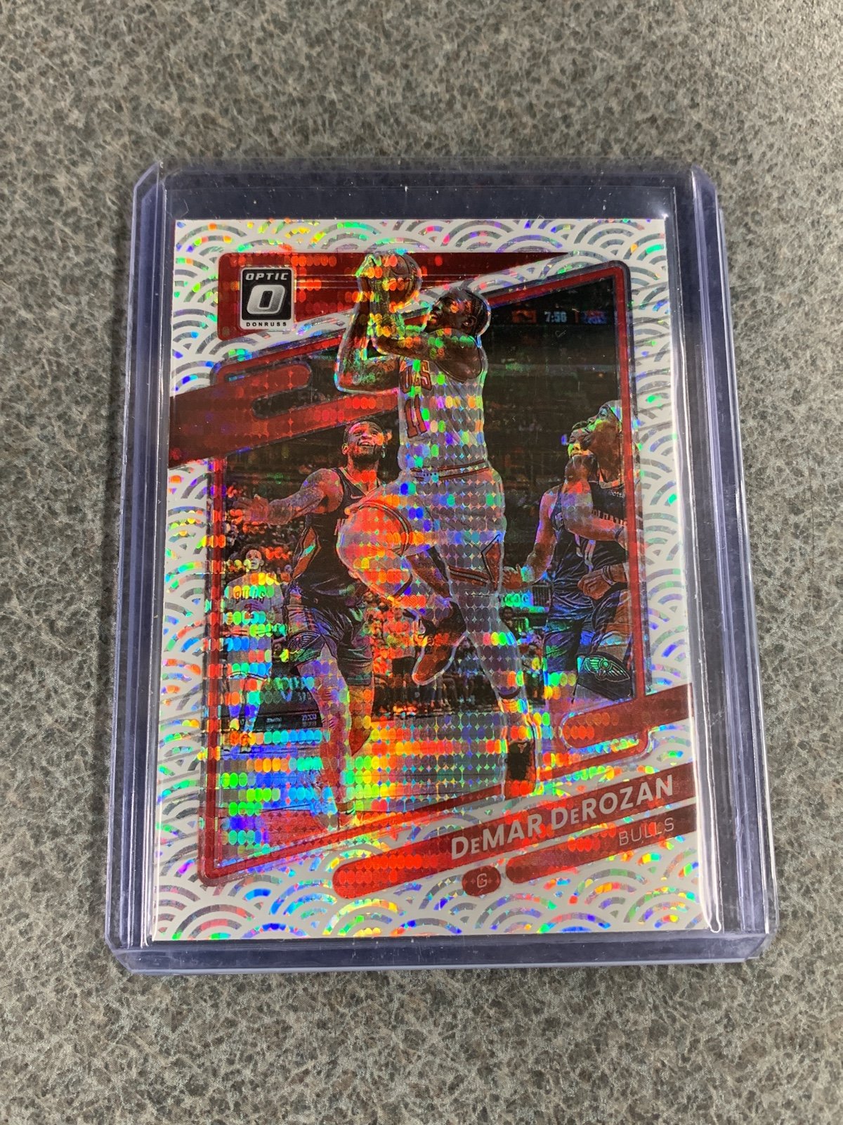 2021-22 PANINI DONRUSS OPTIC SILVER PULSAR PRIZM PHOTON ERROR #28