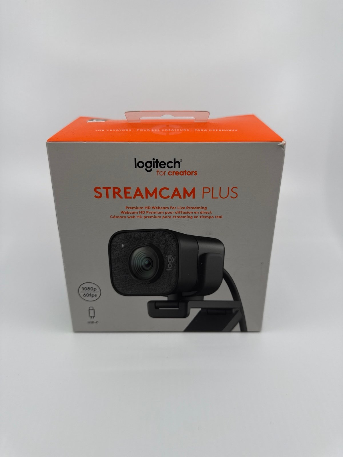 Logitech - StreamCam Plus 1080 Webcam for Live Streaming and Content Creation