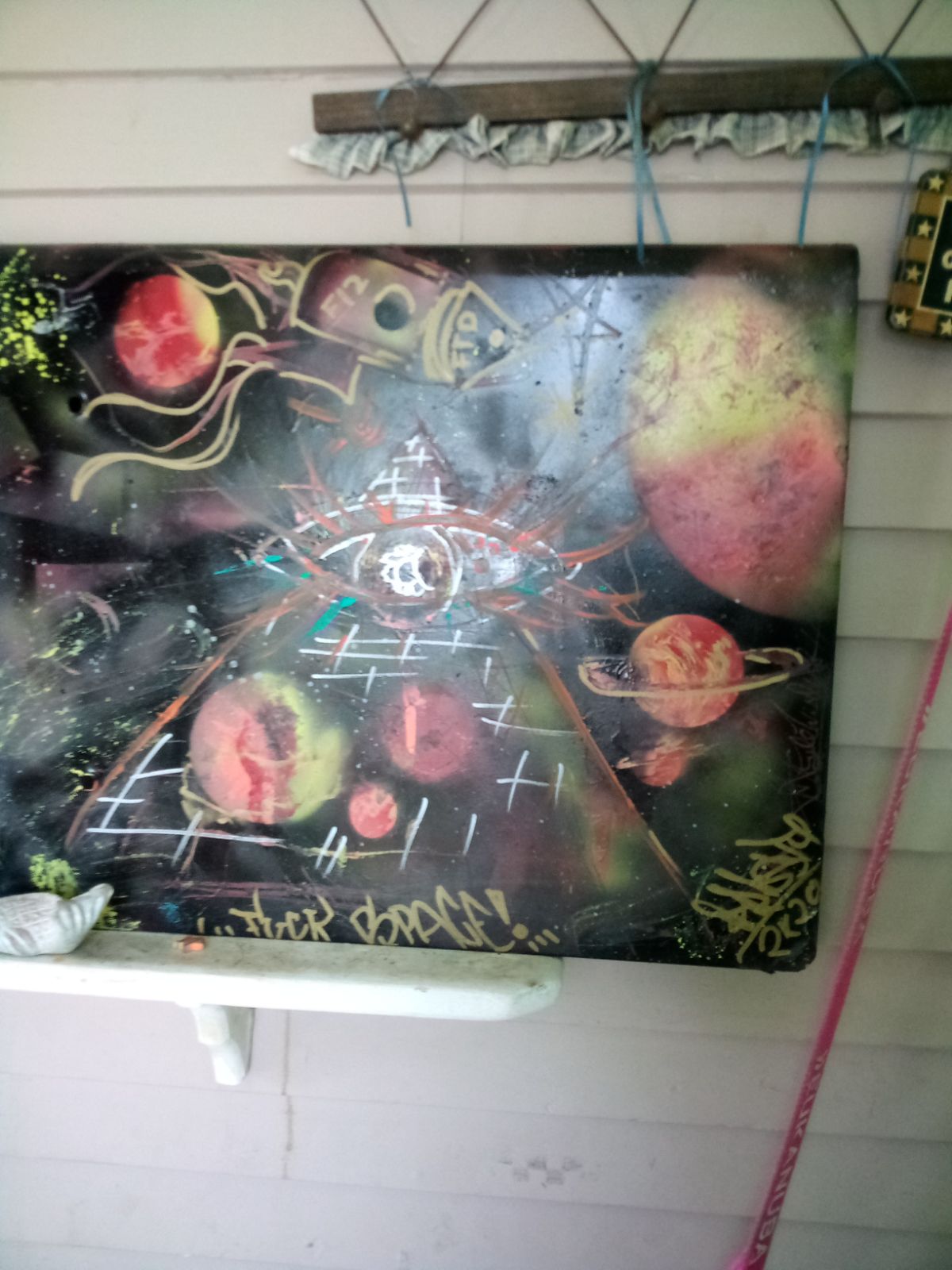 Custom space painting