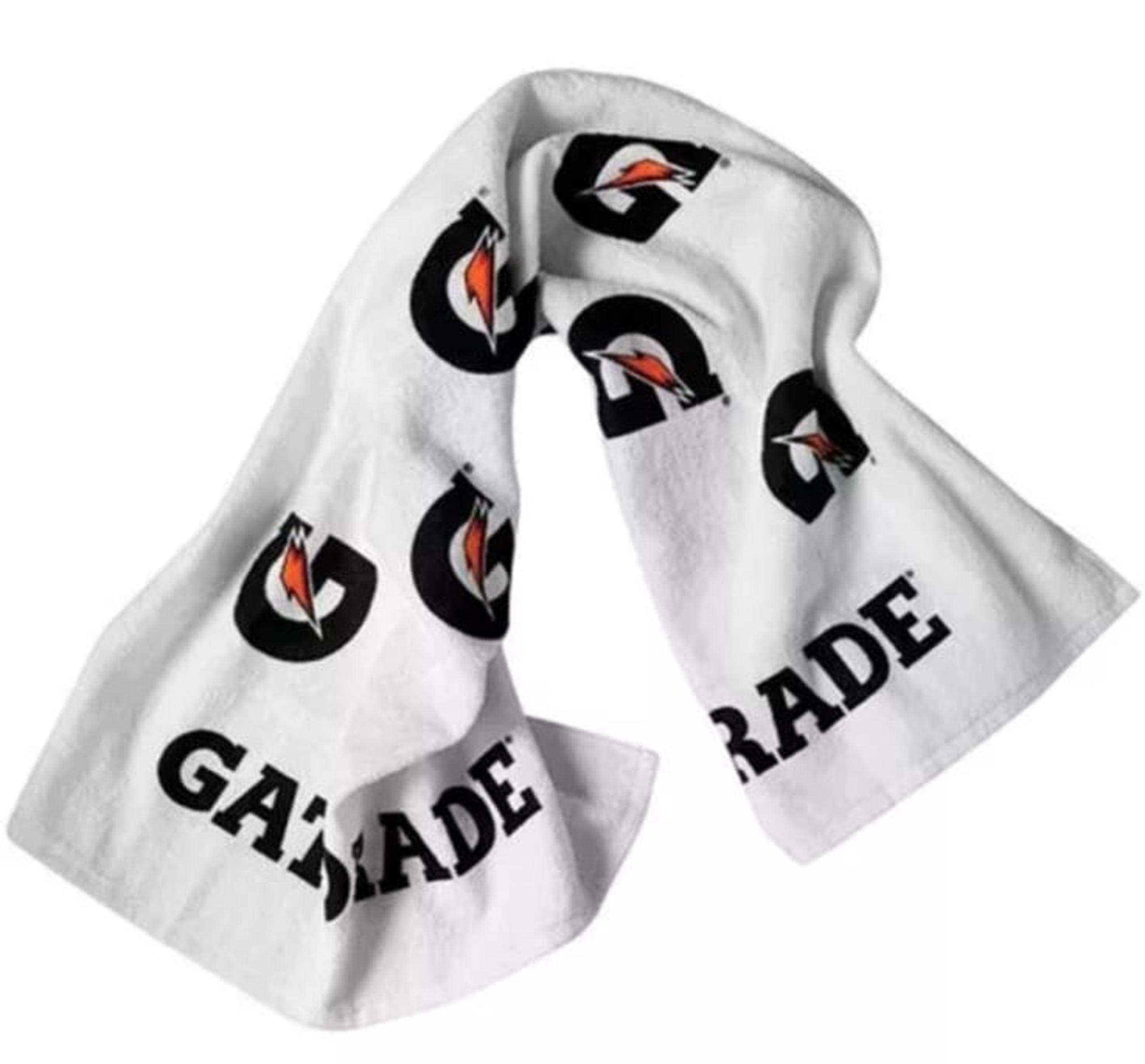 BRAND NEW Gatorade Sideline Towel White 24” X 42” Retail $29.95