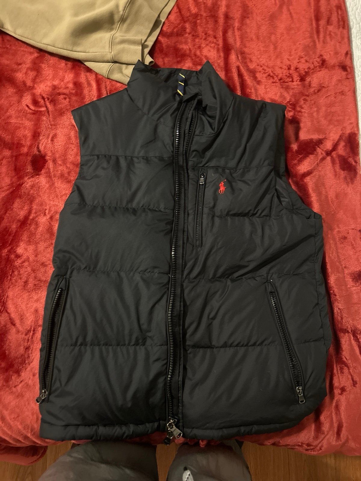 Polo puffer vest