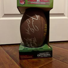 Michael Oher signed football