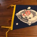 Cleveland Indians 1960's Vintage MLB FULL SIZE pennant - Chief Wahoo