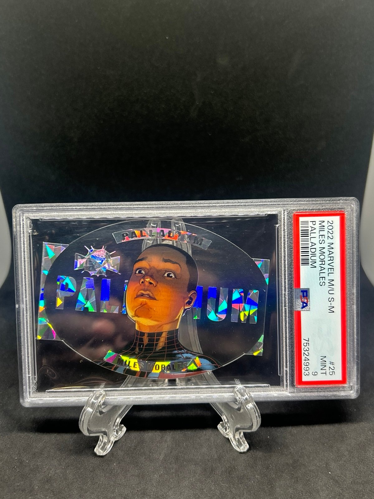 Miles Morales Marvel Metal Spider-Man Palladium PSA 8 Low Pop!!!