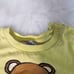 Moschino Baby Yellow Teddy Bear Graphic Onesie Unisex Short Sleeve 3- 6 Months