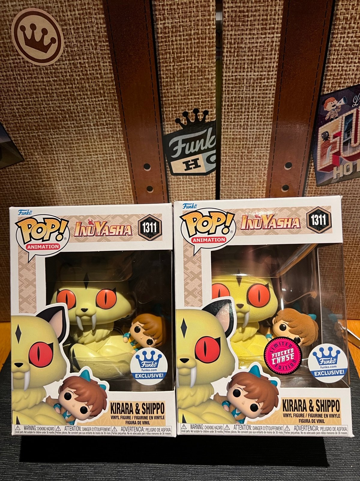 Funko Pop-InuYasha- Kirara & Shippo #1311- Bundle- Comman & Chase