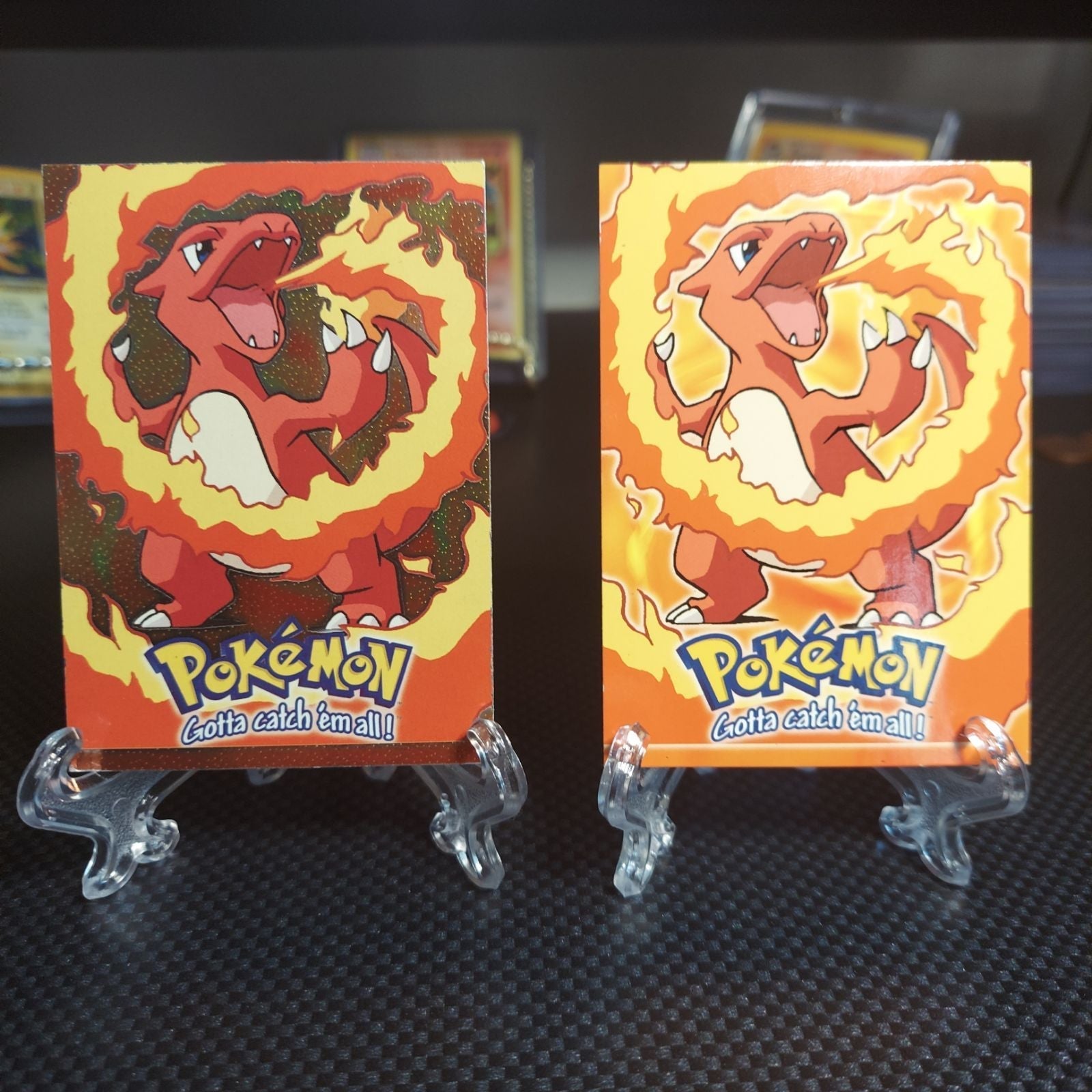 Pokemon Topps Charmeleon Emboss