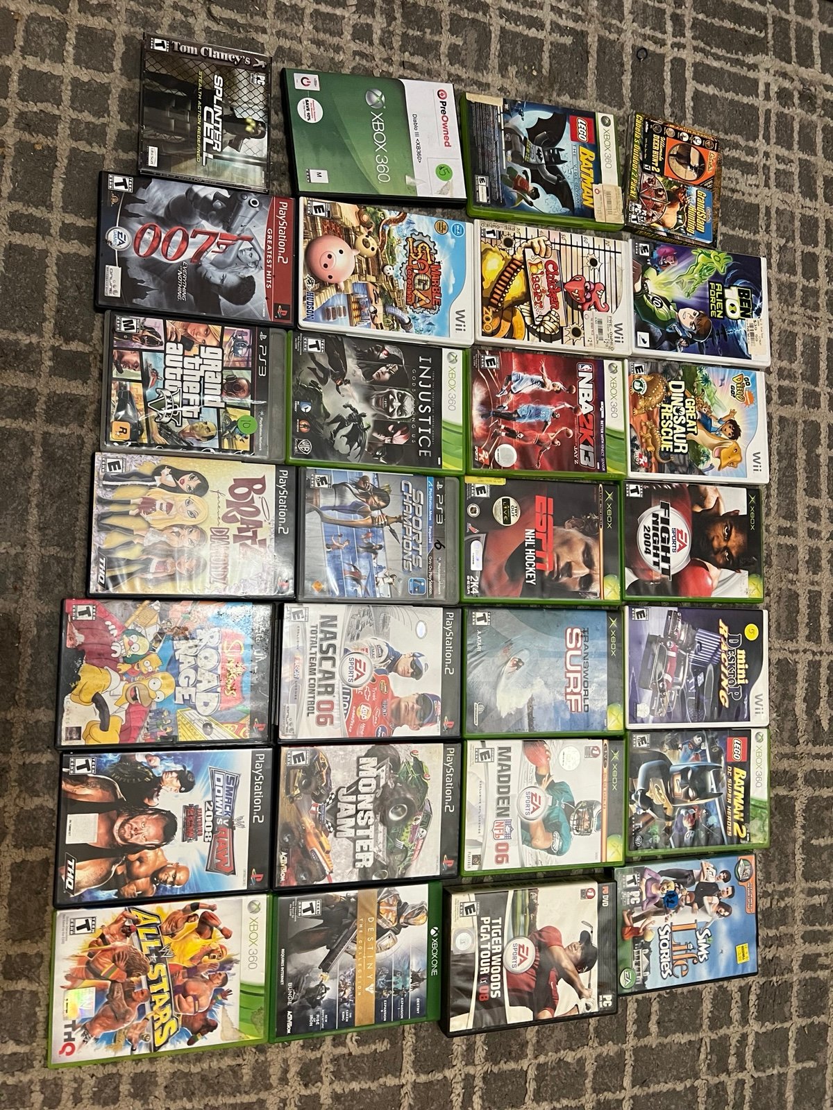 Lot of untested games
