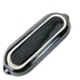Fiestaware Corn Cob Holder Relish Tray Dish Black Retired Fiesta HLC Set Of 2