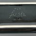 Fiestaware Corn Cob Holder Relish Tray Dish Black Retired Fiesta HLC Set Of 2