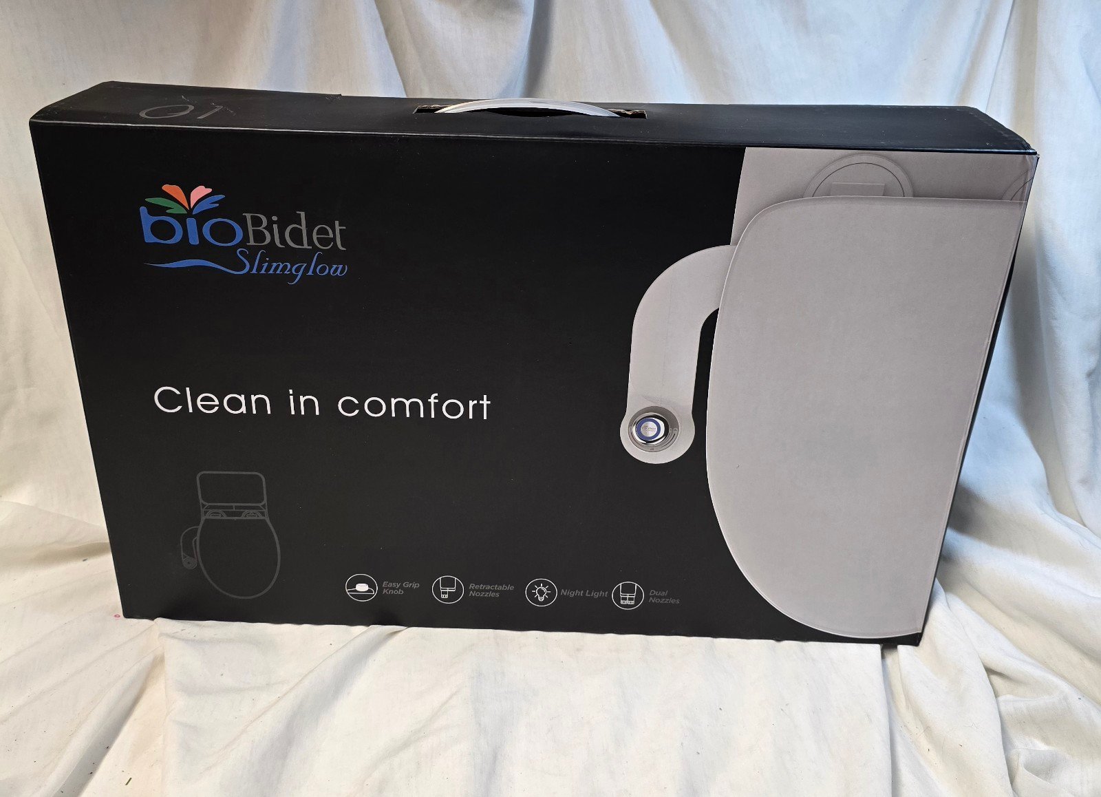 BioBidet Slim Glow Bidet Toilet