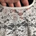 Torrid Lace Crop Top White Size 0